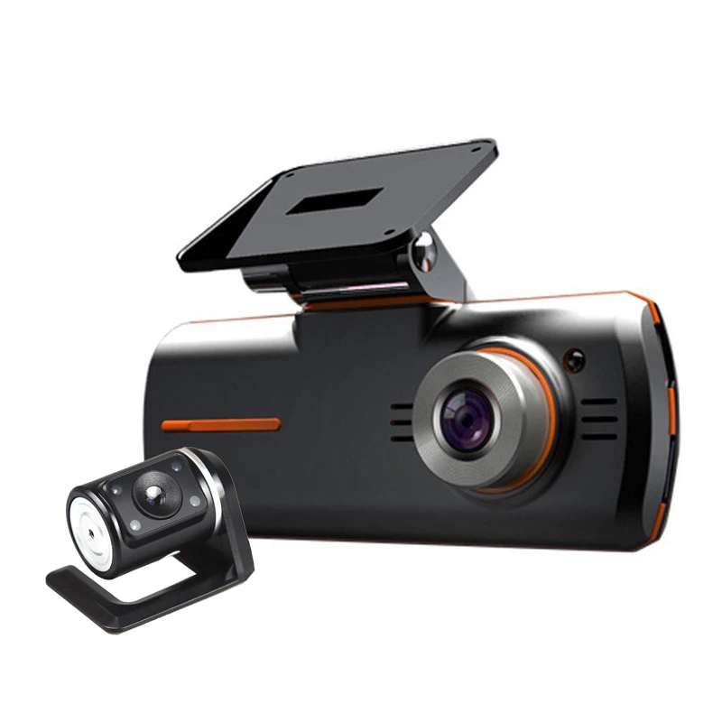 Vikewe двойной объектив Мини авто dvr камера A1 видео рекордер Full HD 1080P 2," ЖК ночного видения видеорегистратор с задней камерой