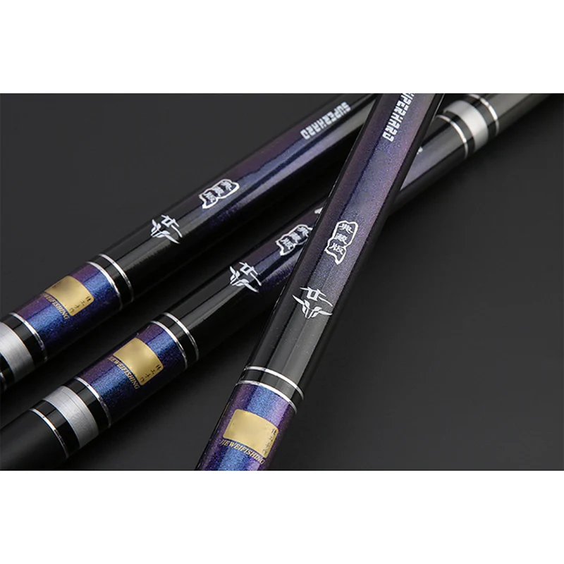 Удочка карбоновая портативная с удобной ручкой легкая для рек озер рыбалки