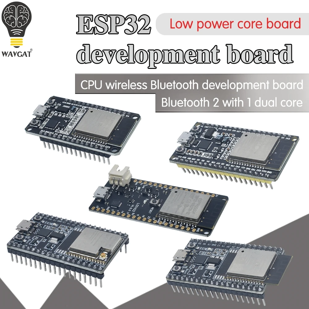 ESP32 плата разработки WiFi + Bluetooth ультра низкое энергопотребление двухъядерный ESP 32