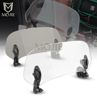 motorcycle windshield extension spoiler windscreen air deflector for kymco k xct 125300400 ak550 2017 2018 xciting s 400 400s