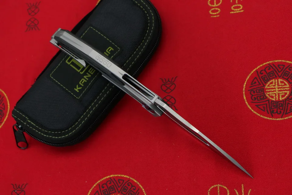 Новинка KANEDEIIA ZT0999 складной нож M390 лезвие Титан+ рычаг CF утилита Кемпинг Охота Карманные Ножи EDC инструменты