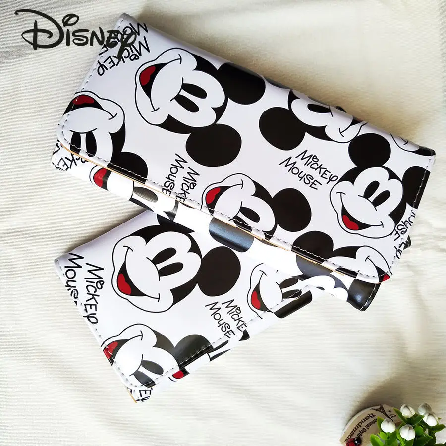 

Disney Cartoon Mickey New Hot Sale Ladies Wallet Long PU Large Capacity Clutch High Quality Multi-card Ladies Luxury Wallet