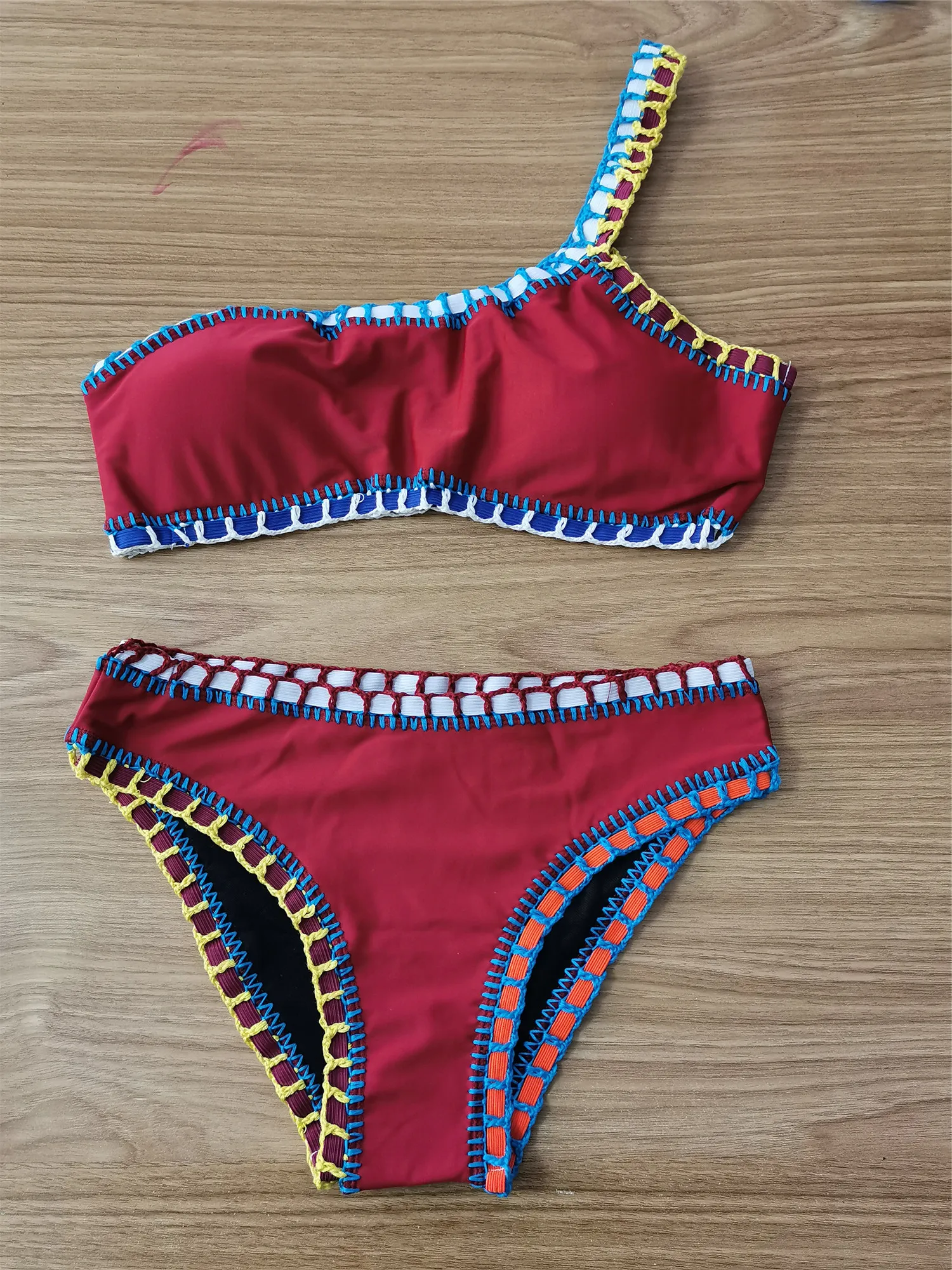 Женские Купальники с губами JUNE 2021 Новые поступления летние купальники на одно