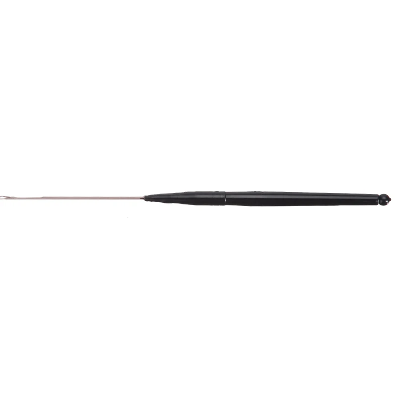 10 шт 165 мм длина вязания крючком игла пластиковая ручка для волос/микро косички AD фиксация