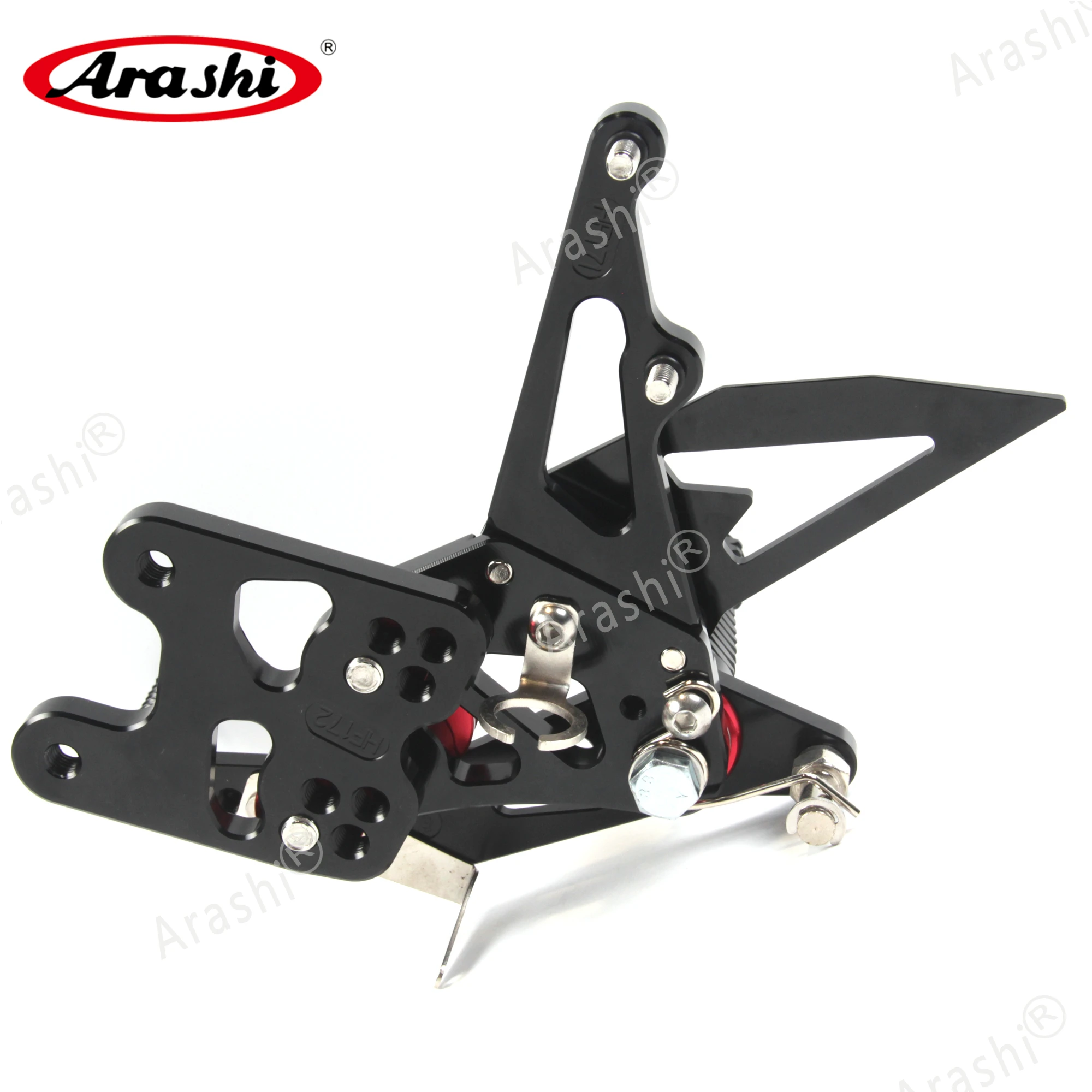 Arashi GSXR 1000 K7 Rider Rearset Регулируемые подножки для SUZUKI GSXR1000 GSX R 2007 2008 мотоцикла с