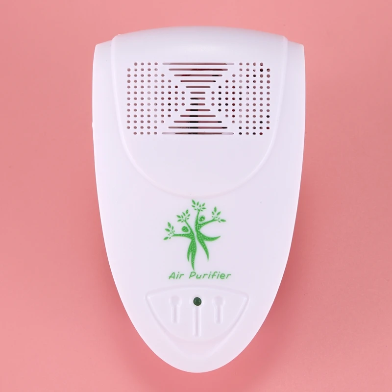 

New Mini Indoor Oxygen Bar Ionizer Air Fresh Purifier Home Wall with Adapter Home Autocar Negative Ion Purifier EU Plug