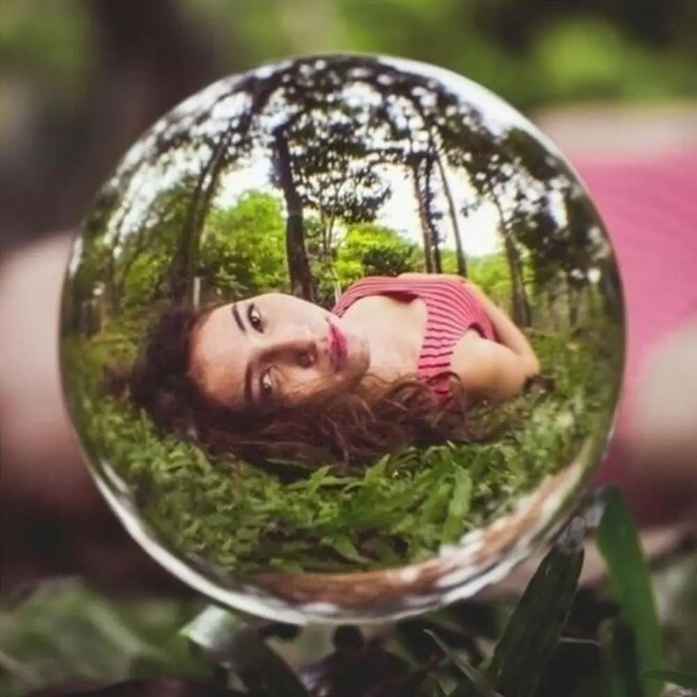 Стеклянный хрустальный шар для фотосъемки 40/50 мм Сферический реквизит объектив