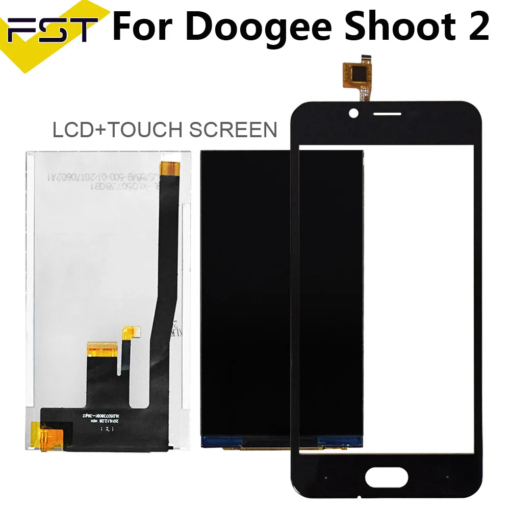 ЖК дисплей + дигитайзер сенсорного экрана для Doogee Shoot 2 цифровой аксессуар