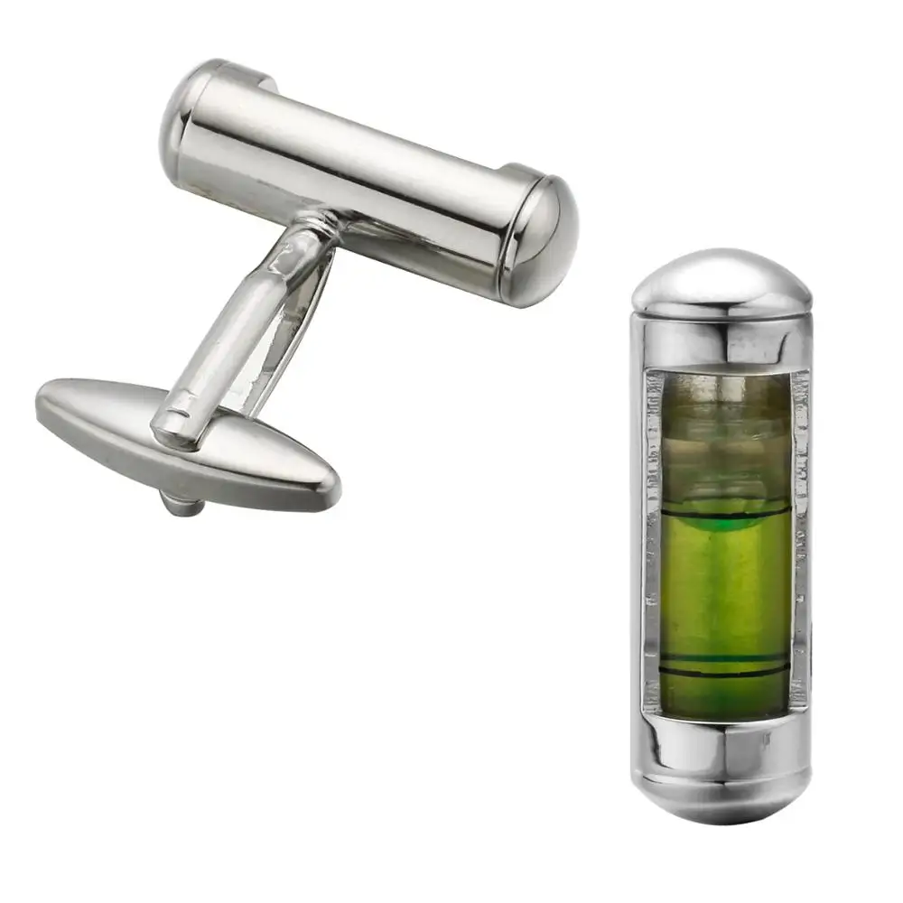 Модные запонки с зеленой водой французские модная одежда аксессуары для