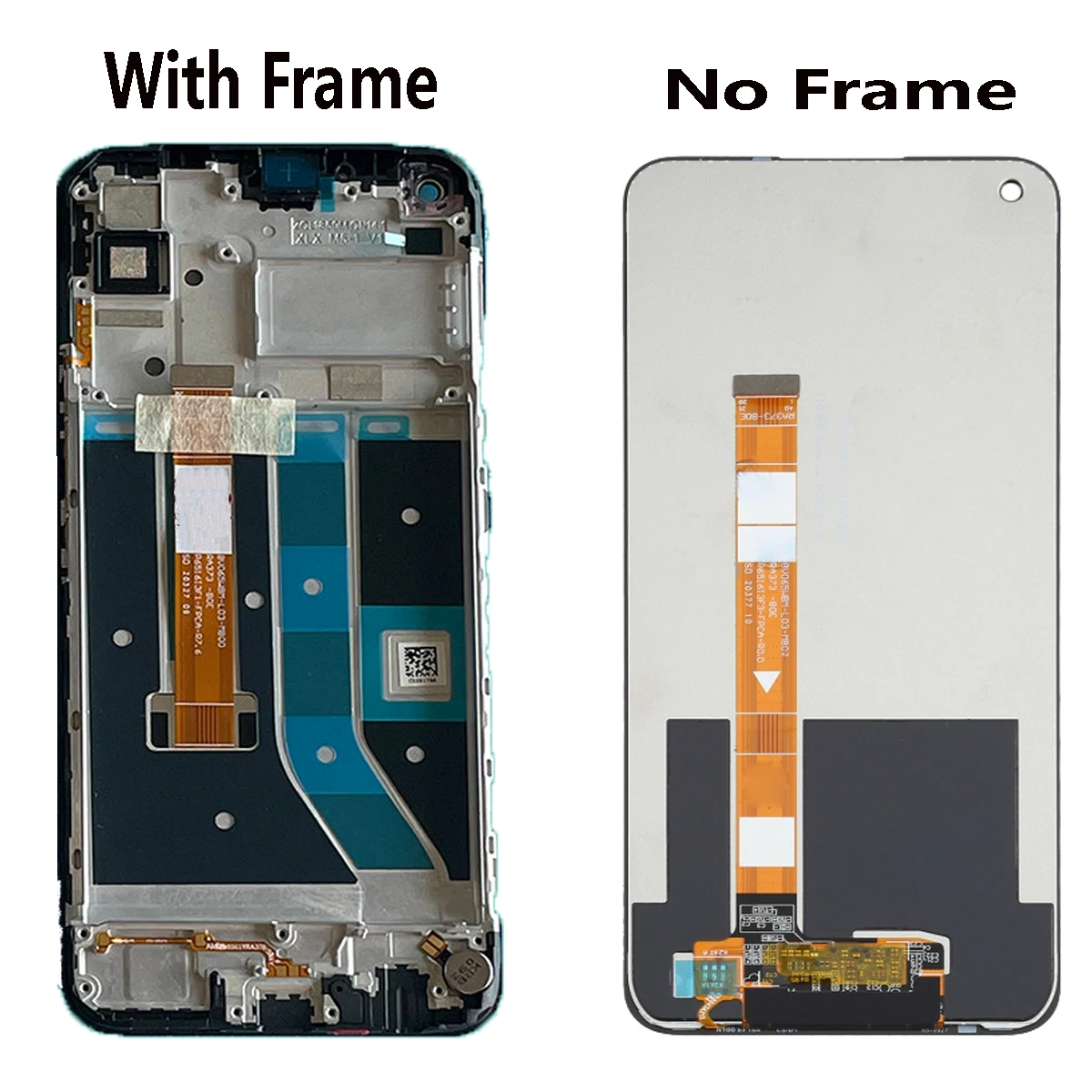 original 6 5 for realme c17 display rmx2101 lcd touch screen replacement digitizer assembly for realme 7i 2020 rmx2103 panel free global shipping