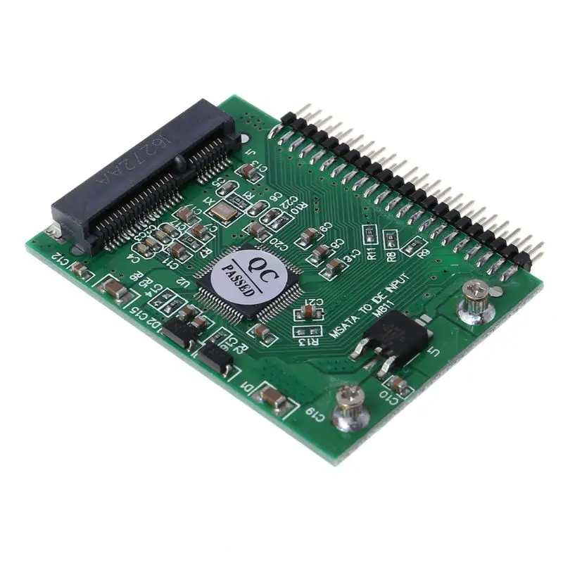 MSATA SSD жесткий диск для 44 Pin IDE конвертер адаптер 2 5 дюймов HDD ноутбука | Компьютеры и