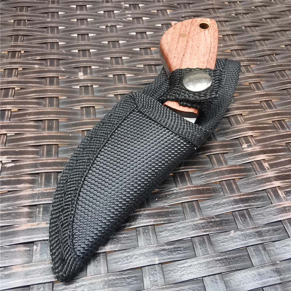 Нож с фиксированным лезвием высокопрочный нож для ухода за ребенком короткий