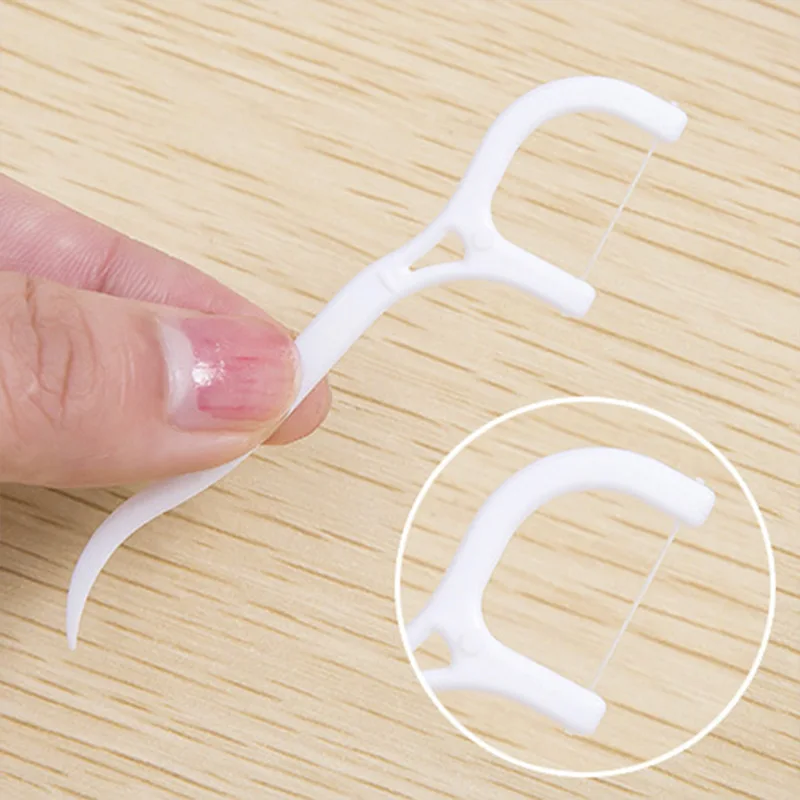 

30Pcs Oral Hygiene Dental Floss Tooth Stick Picks Interdental Brush Teeth Clean Care Toothpick Flosser Daily life Tool