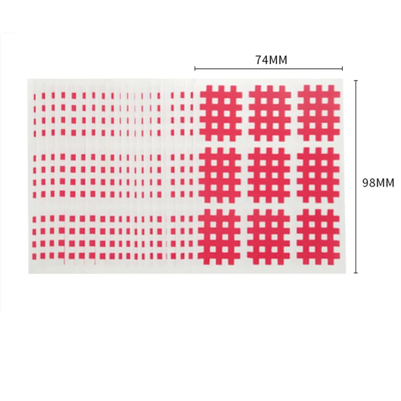 (20 листов/партия) Высококачественная спиральная перекрестная кинезиологическая