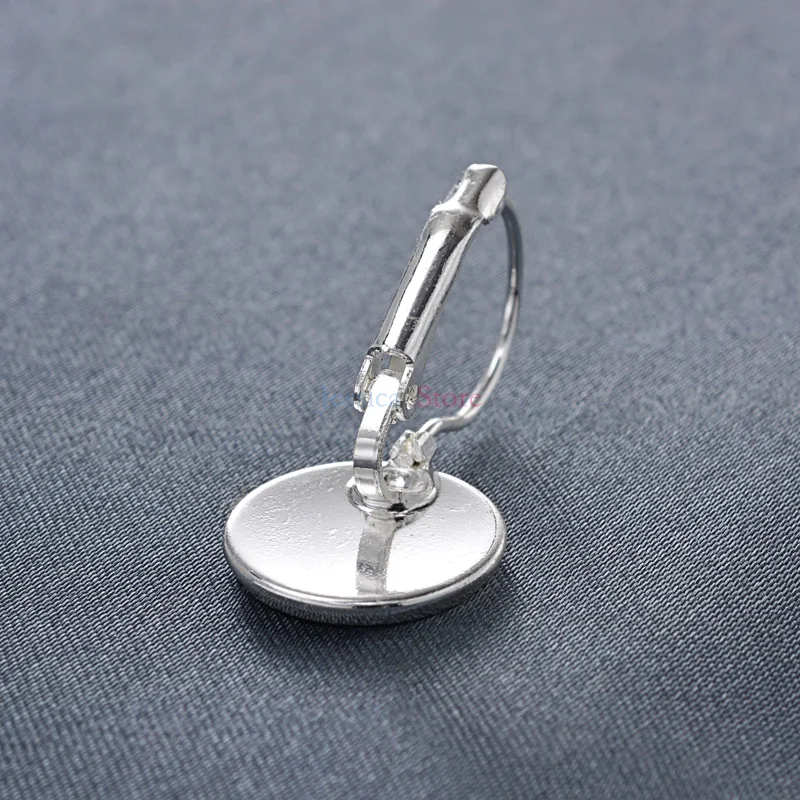 50 шт. золотистые/Серебристые кабошоны размером 10 мм 12 14 16 настройки кабошона