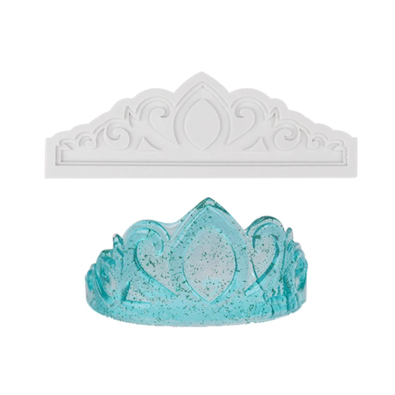 Большая силиконовая форма с короной различные формы для украшения торта