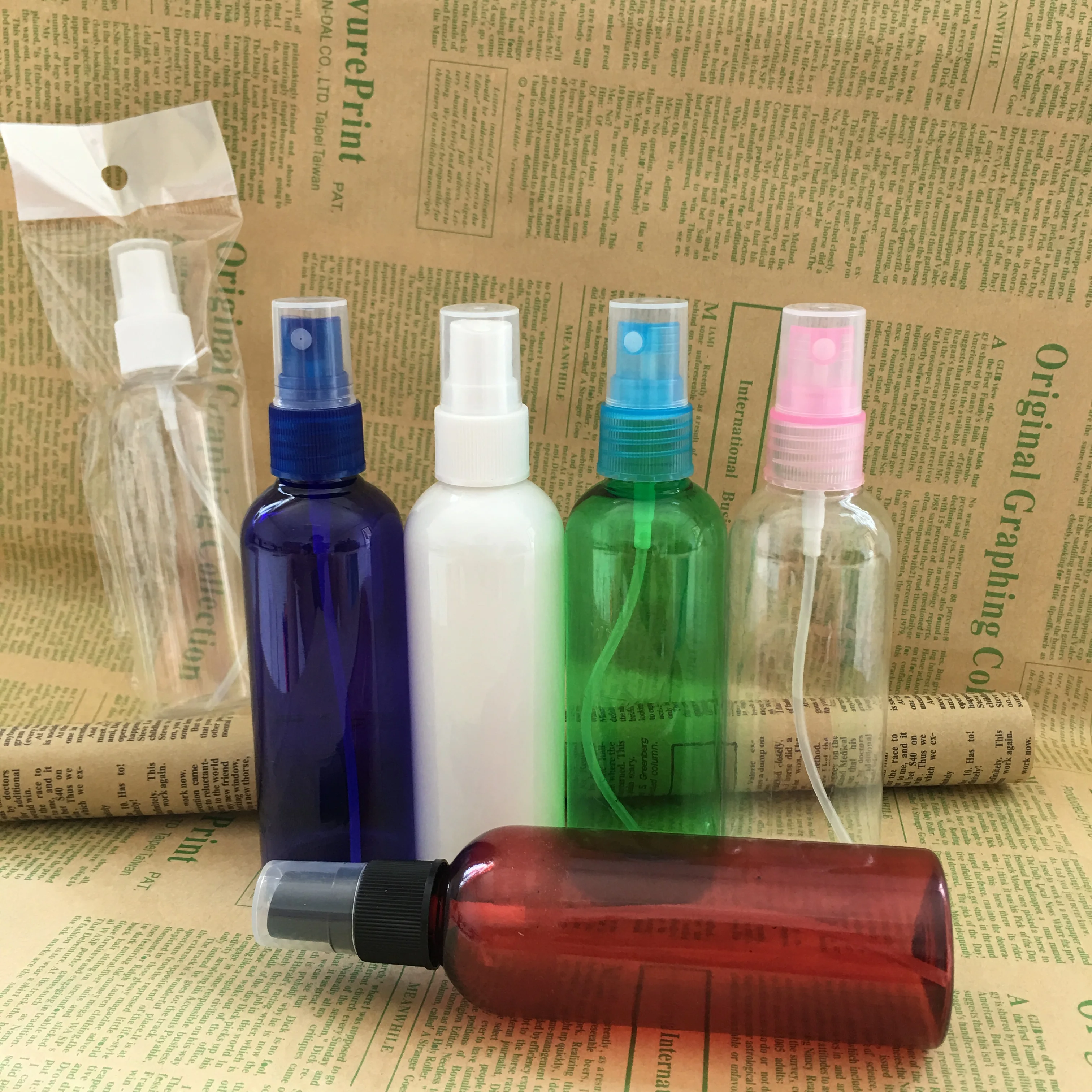 10 / 20 50 60/100ml clear plastic spray bottle perfume disinfectant separate container atomize | Красота и здоровье