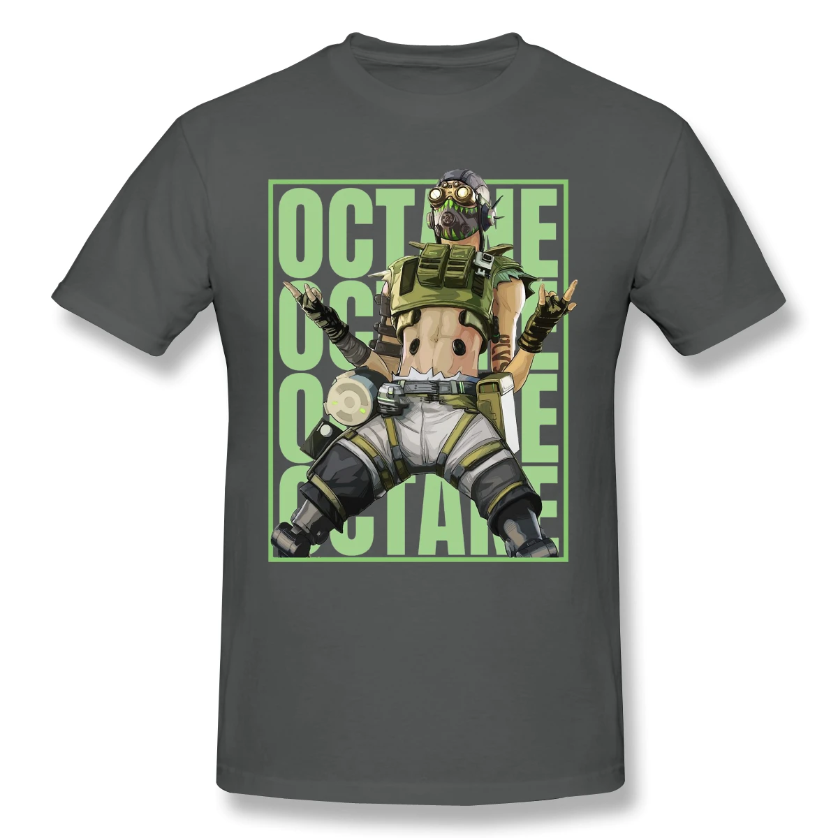 Apex Legends 2020 Новое поступление футболка Octane с его пусковым ковриком Crewneck хлопок для