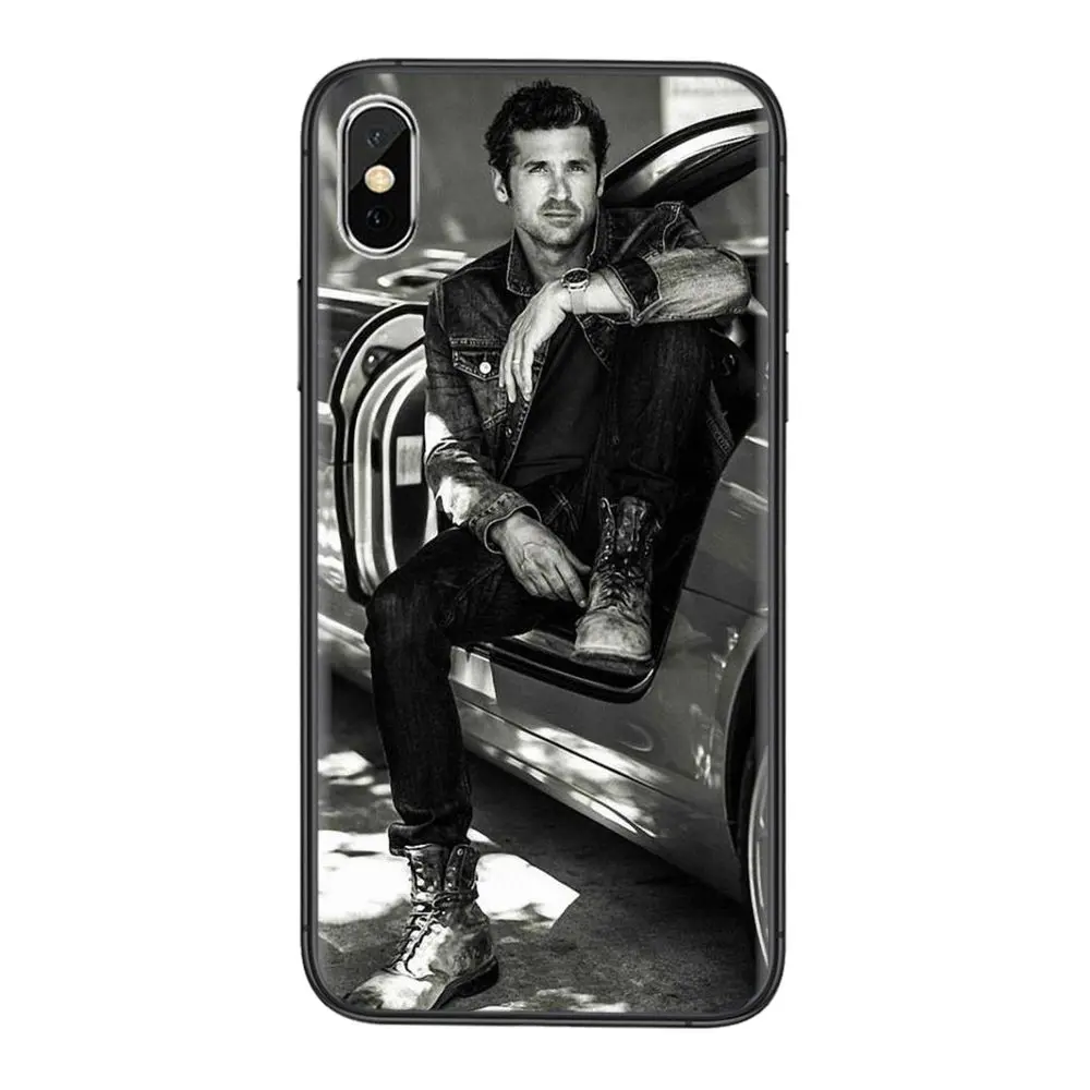 Derek Shepherd Greys Anatomy Poster Black Shell Painting Bumper Reasonal Price For Redmi Note 10 9 9S 9T 8 8T 7 6 5 5A 4 Pro | Мобильные