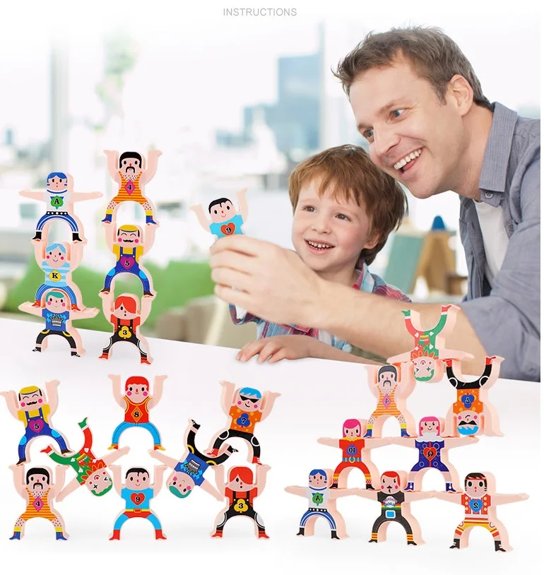 Детские игры новые детские развивающие весы Акробатический человек высокие