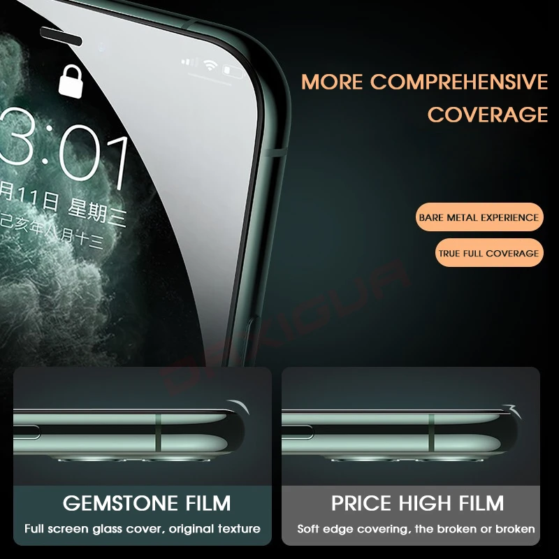 200D полное покрытие из закаленного стекла для iphone 11 Pro X XR XS MAX glass iphone 11 Pro защита экрана защитное стекло на iphone 11