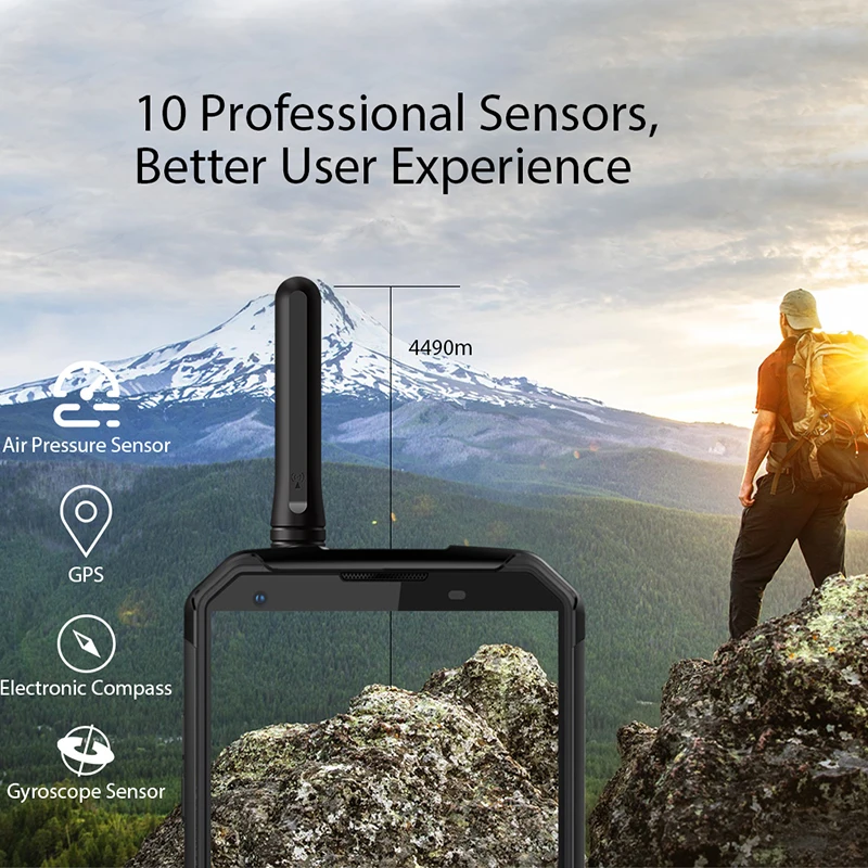 

Blackview BV9500 Pro IP68 Waterproof Smartphone 6GB +128GB Wireless Charging 5.7" 18:9 10000mAh Global Version Mobile Phone