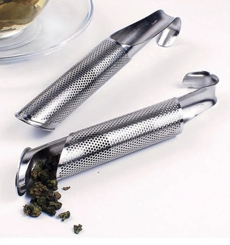 

Kitchen Accessories Are Brand New Tea Accessories Tea Infuser Stainless Steel Tea Pipe Tea Strainer New Cup HangingTea Strainer