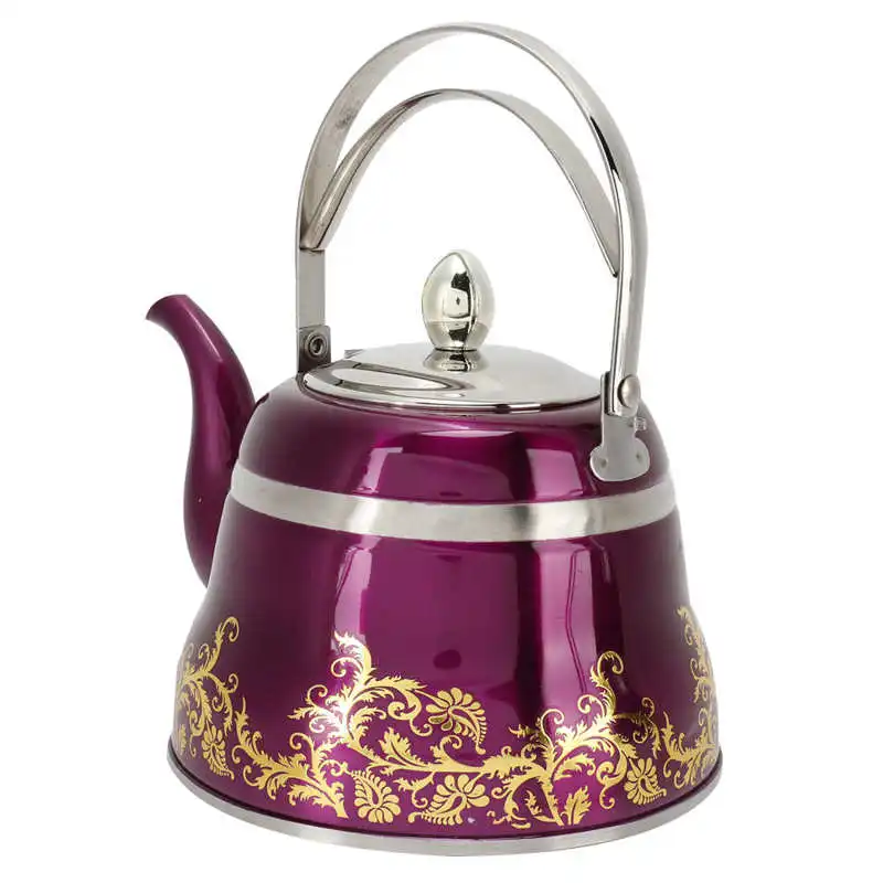 Стеклянный чайник чайники 1.5L классическом римском чай Кофе воды Кухня аксессуар