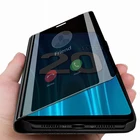 Чехол для huawei honor 20 lite, умный зеркальный флип-чехол для телефона, чехол для huwei honer 20 light 20 lite 6,15, магнитный чехол-книжка с подставкой