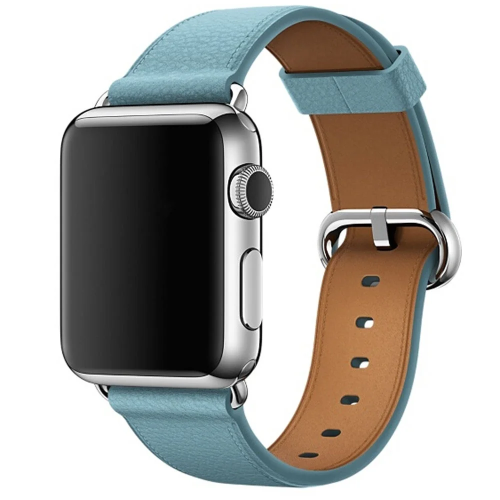 Lake blue Ремешок для часов Apple Watch Series 4 3 2 1 ремешок для Iwatch 38 мм 42 мм браслет умные аксессуары наручные для Apple Watch полосы 44 мм - Цвет ремешка: Lake blue