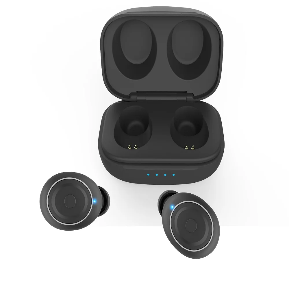 Настоящие беспроводные bluetooth-наушники, беспроводные наушники, TWS, chargebox, совместимые с iphone, android мобильным телефоном