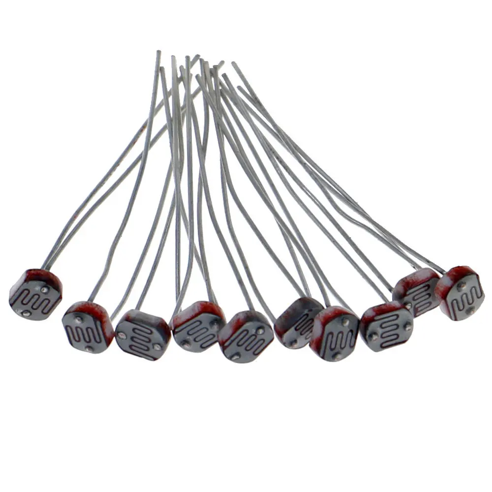 60pcs/Box 6Kinds*10pcs GL5506 GL5516 GL5528 GL5537GL5539 GL5549 PhotoResistor kit Sample Assort Photosensitive Resistance |