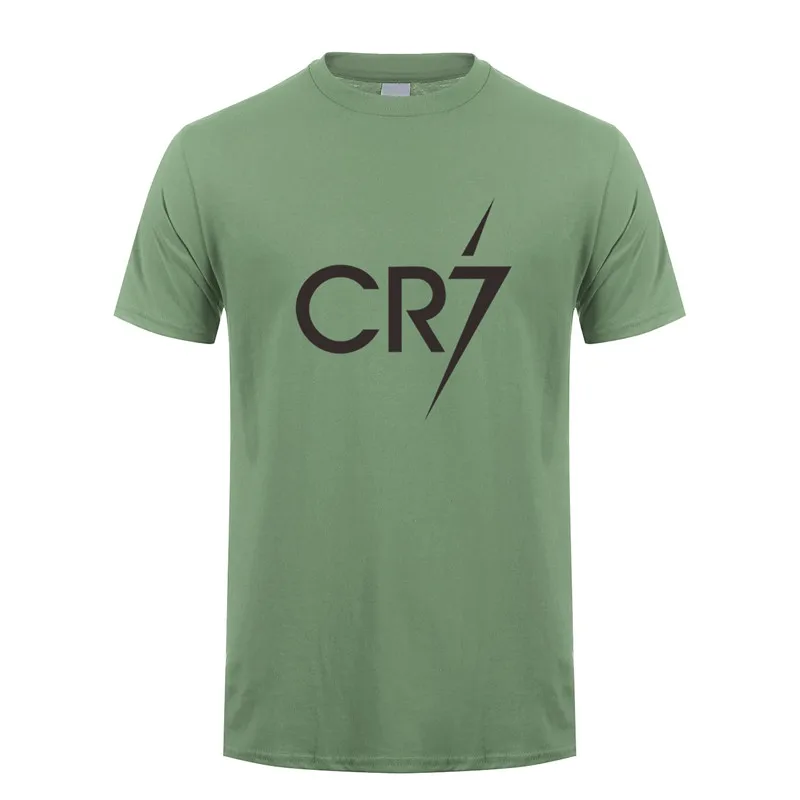 CR7 Криштиану Роналду футболка топы с короткими рукавами Новая Модная хлопковая О