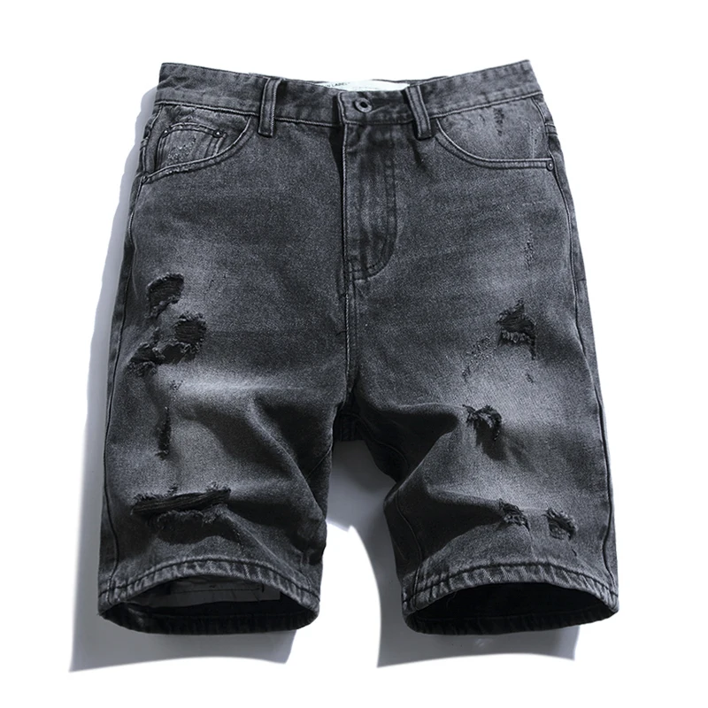 20SS Для мужчин женщин джинсы Джинсовые шорты с великолепным дизайном в стиле хип