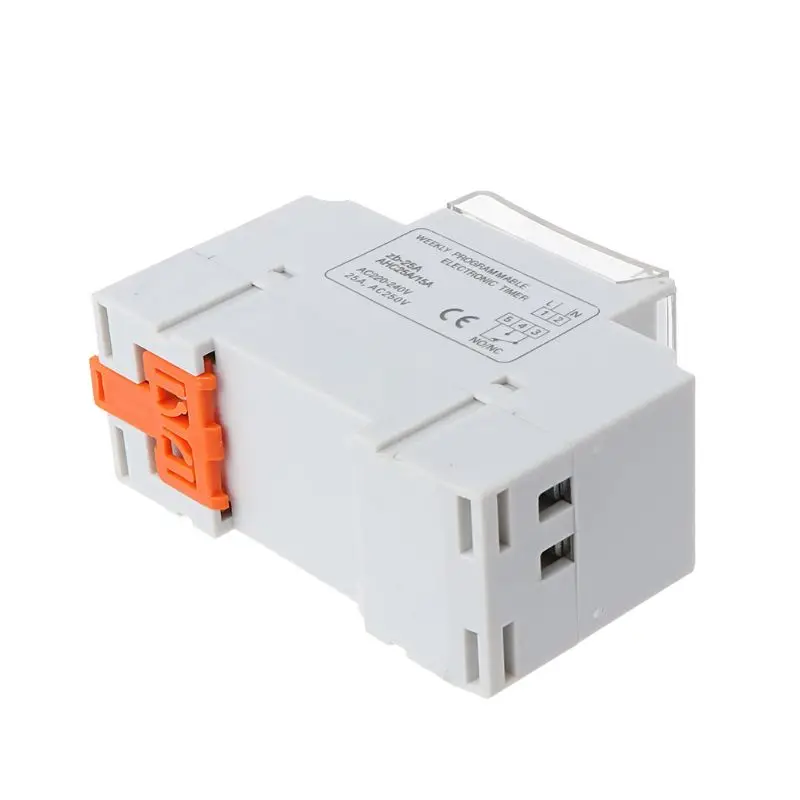 AC220V 16A программируемый цифровой таймер переключение реле управления Din