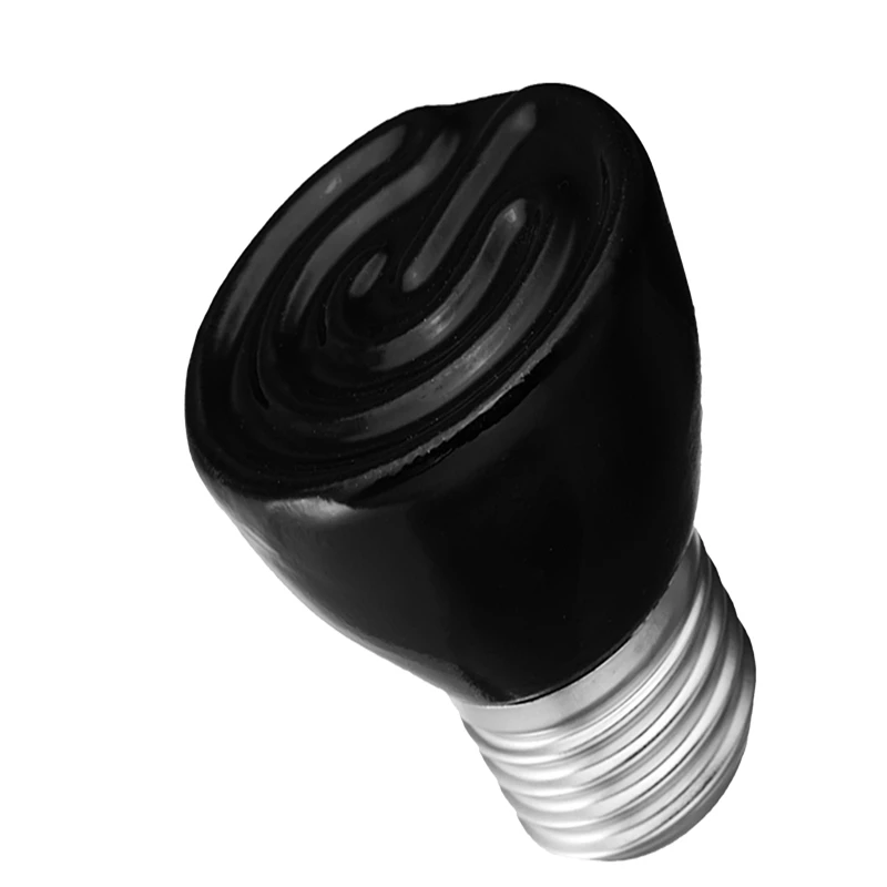 110V/220V E27 Мини Инфракрасный Керамика излучатель тепла светильник колбы лампы для