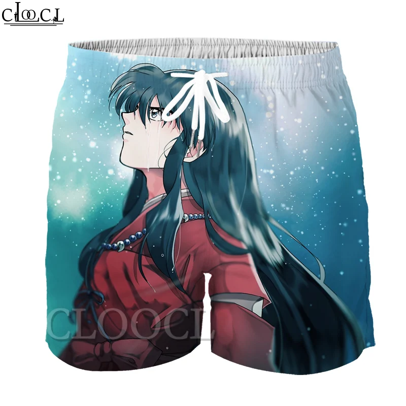 

CLOOCL/Детские короткие штаны с японским аниме Inuyasha повседневные милые летние модные спортивные штаны с 3D принтом для мальчиков