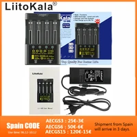 liitokala lii 600 battery charger for li ion 3 7v and nimh 1 2v battery suitable for 18650 26650 21700 26700 aa 12v5a adapter