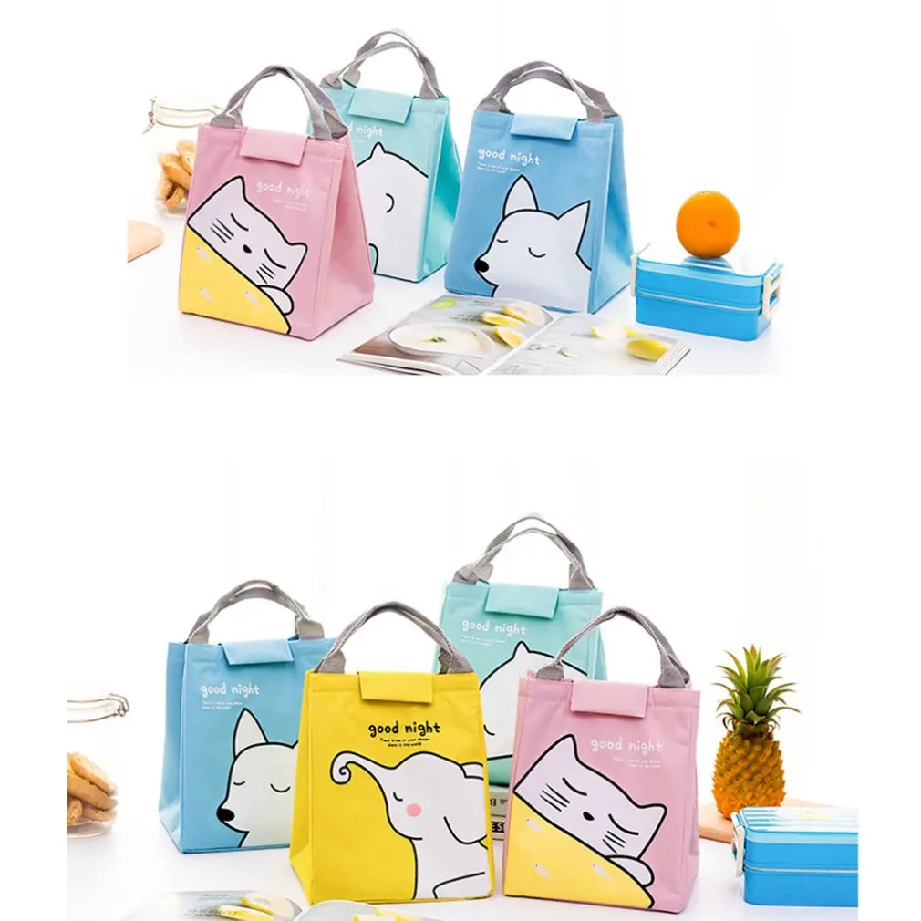 Термосумка Портативная сумка для ланча нейтральная Студенческая Детская