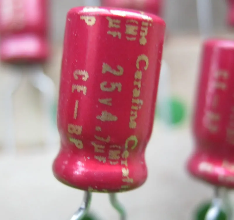20 шт. Новый ELNA Япония золото Красный 4.7UF25V cerafine BP серии неполярных конденсаторов