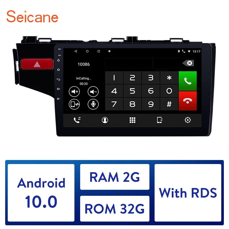Seicane 2 Гб ram Android 10 0 автомобильный стерео радио головное устройство gps Navi для 2014 2015