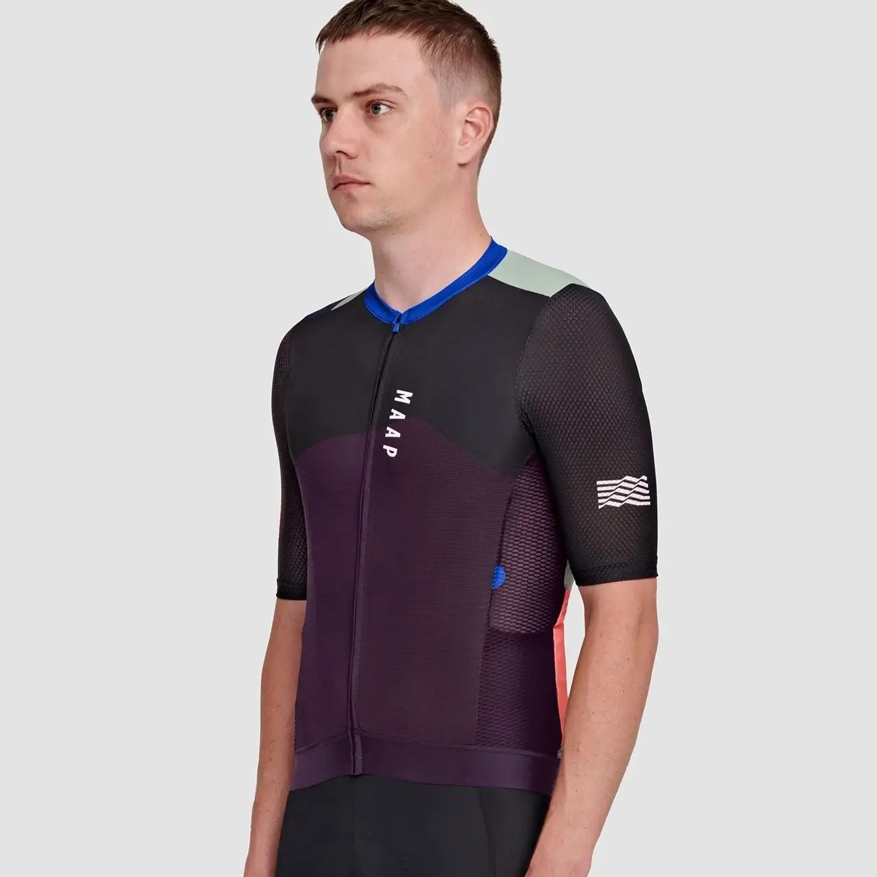 

MAAP Men's Essential Jersey Cycling jersey High quality MTB clothes Pro team Top Breathable and quick-drying Ultra-thin fabric