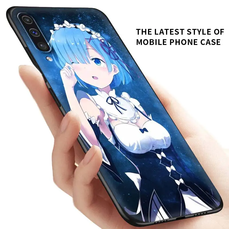

Anime Re Zero Ram Rem Phone Case for Samsung Galaxy A50 A10 A20e A30 A40 A70 A51 A71 A21s A31 Back Cover Soft Coque Capa Shell