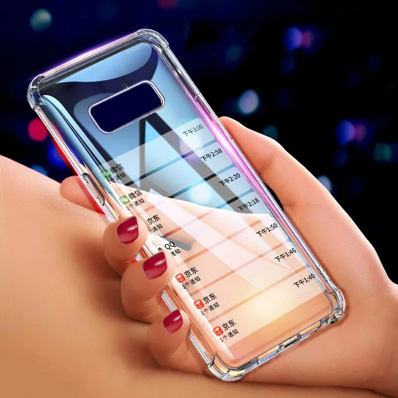 Противоударная подушка безопасности Чехол для samsung Galaxy A10 A20 A30 A40 A50 A60 A70 A80 A90 M10 M20 M30 A40s M40 A205 A305 Мягкий силиконовый чехол