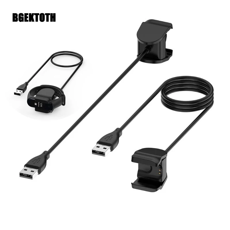 30/100 см USB клип-на тип, кабель для зарядки адаптер зарядное устройство Шнур для Xiaomi Mi браслет 4