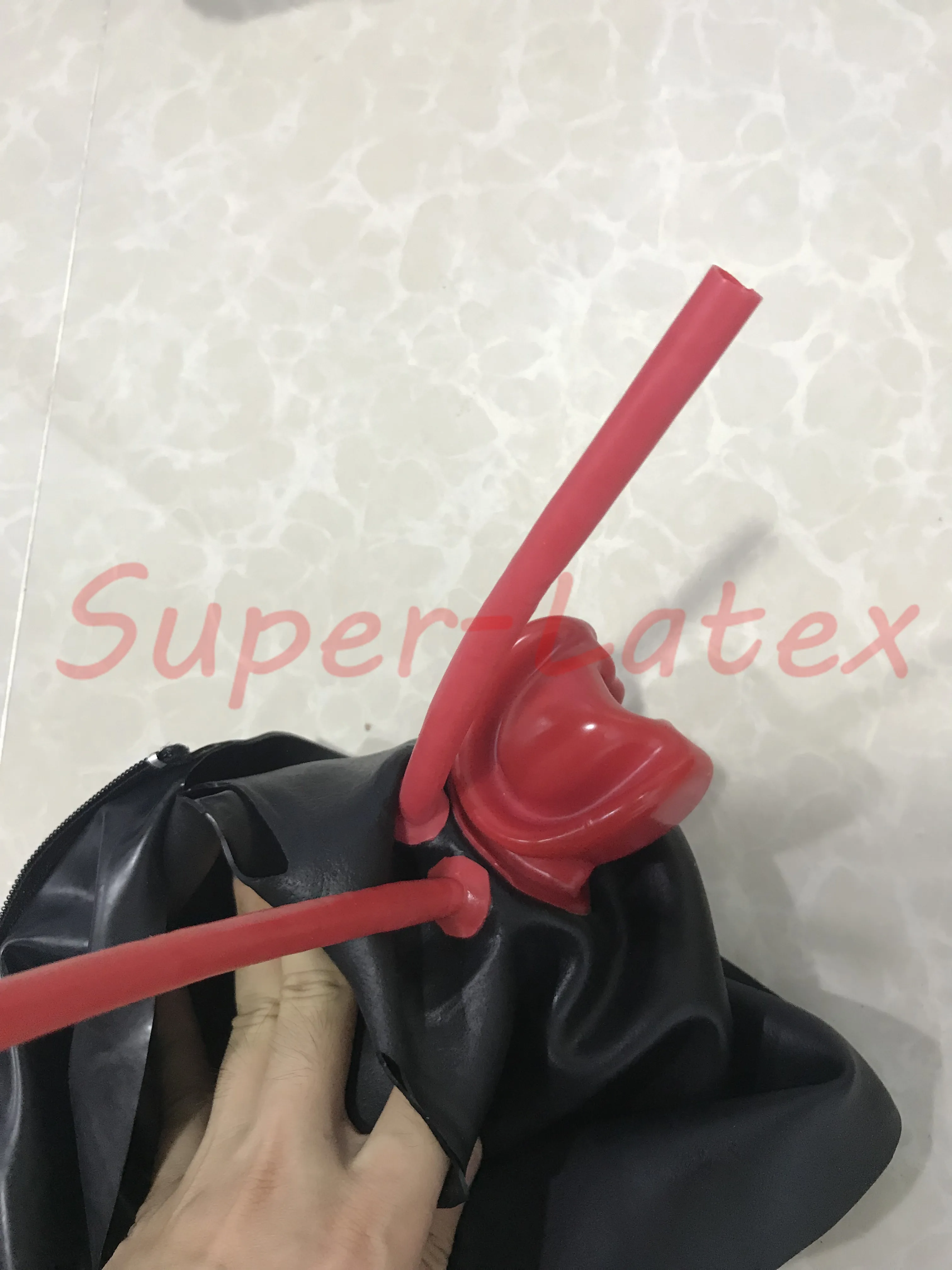 Латексная Маска для мужчин 3D с красной чайкой 15 см трубка носа подходит открытых