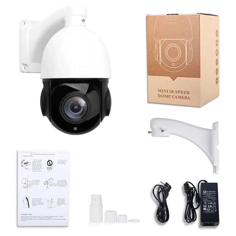 2MP 5MP AHD камеры PTZ Безопасности Камера 1080P 30X Оптический зум 4-в-1 HD TVI/AHD/CVI/CVBS наружного видеонаблюдения, Скорость купол Камера