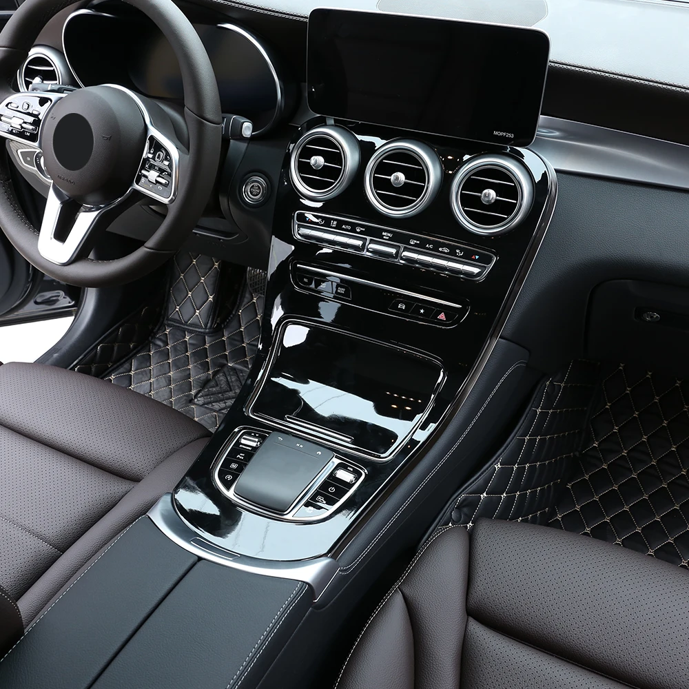 Автомобиль Центральной Консоли панельная Накладка для коробки передач отделка