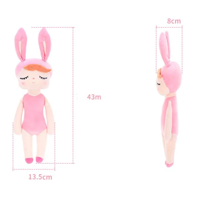 Кролик Metoo кукла Анджела девочки Детские куклы подарки мягкие игрушки плюшевый