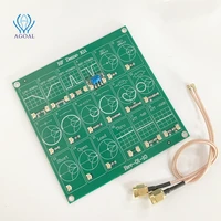 rf test board vector network test filter attenuator rf demo kit for nanovna f with 2 cables